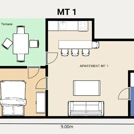Appartement Mt *
