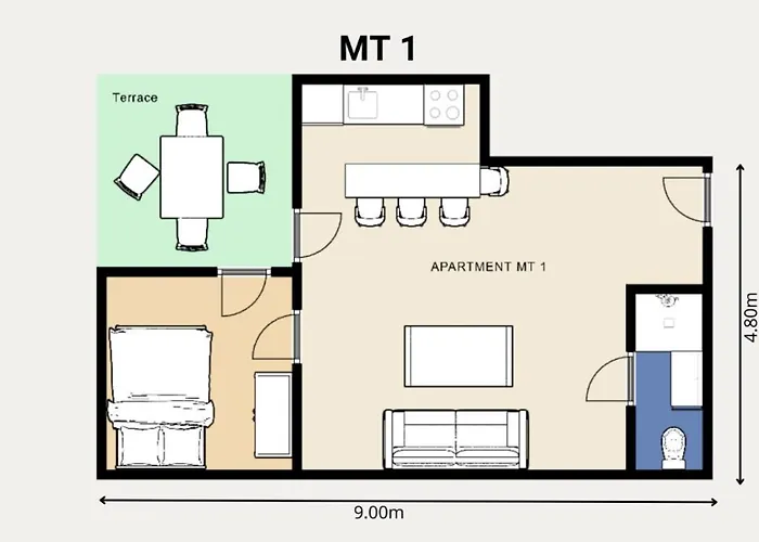 Appartement Mt *